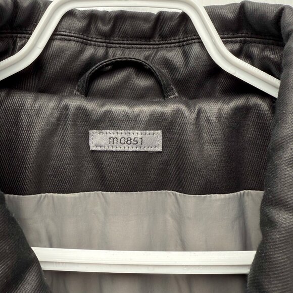 M0851‎ Insulated Water Resistant Quilted Black Puffer Jacket Size L - Picture 5 of 12